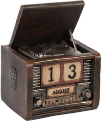 Biscottini Carillon vintage 10,8x8,7x13,6 cm carica manuale resina Offerta Speciale