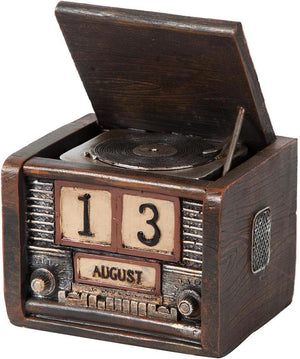 Biscottini Carillon vintage 10,8x8,7x13,6 cm carica manuale resina Offerta Speciale