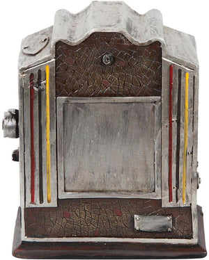 Biscottini Carillon vintage 12,6x8,6x15 cm carica manuale resina Offerta Speciale