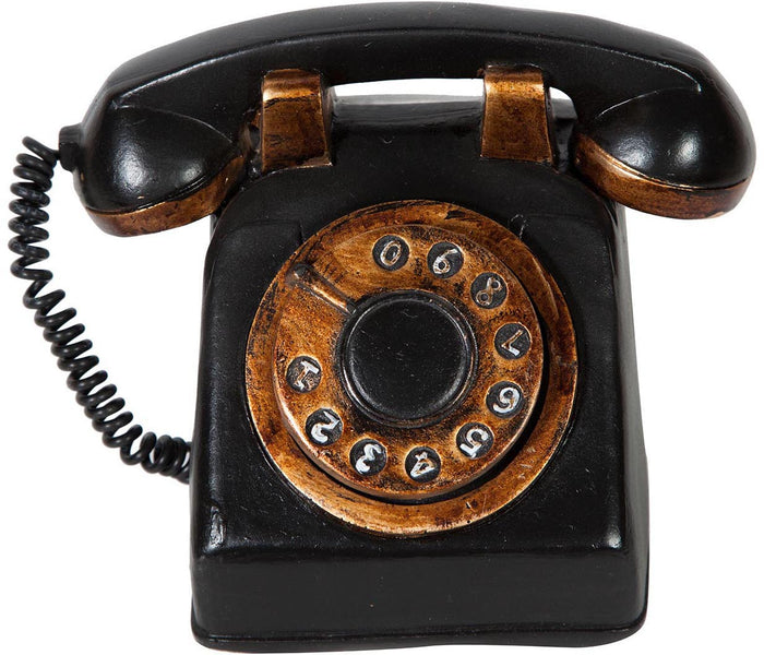 Biscottini Carillon vintage 15,2x10,8x11,2 cm carica manuale resina Offerta Speciale