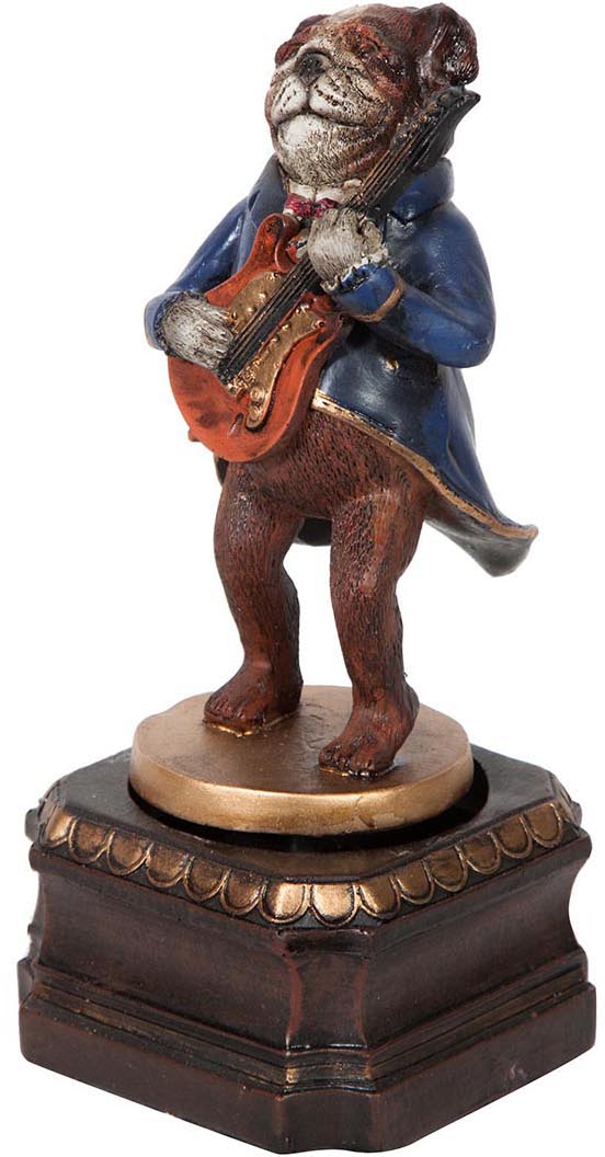 Biscottini Carillon vintage 8x8x17 cm carica manuale resina L8xPR8xH17 L8xPR8xH17