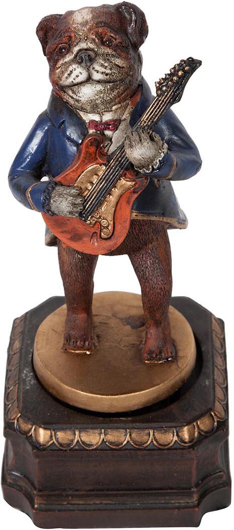 Biscottini Carillon vintage 8x8x17 cm carica manuale resina L8xPR8xH17 L8xPR8xH17