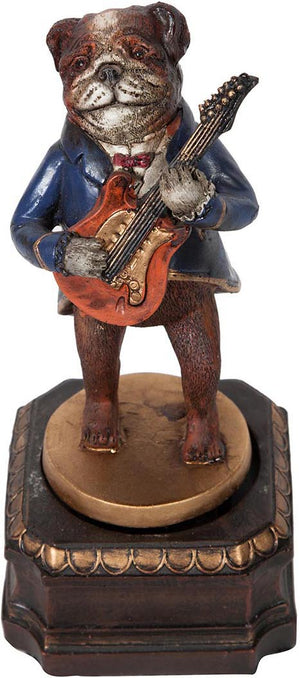 Biscottini Carillon vintage 8x8x17 cm carica manuale resina L8xPR8xH17 L8xPR8xH17