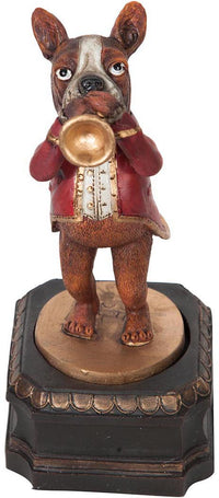 Biscottini Carillon vintage 8x8x17,3 cm carica manuale resina L8xPR8xH17 L8xPR8xH17