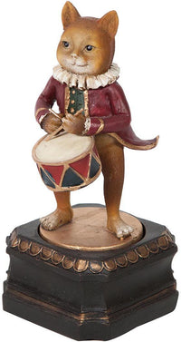 Biscottini Carillon vintage 8x8x17,7 cm carica manuale resina L8xPR8xH17 L8xPR8xH17