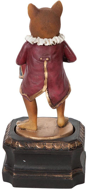 Biscottini Carillon vintage 8x8x17,7 cm carica manuale resina L8xPR8xH17 L8xPR8xH17