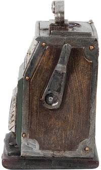 Biscottini Carillon vintage 9,7x9x15 cm carica manuale resina L7xPR9xH15 L7xPR9xH15