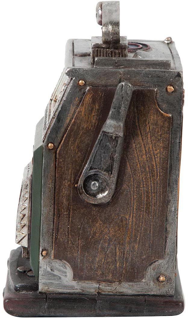 Biscottini Carillon vintage 9,7x9x15 cm carica manuale resina L7xPR9xH15 L7xPR9xH15