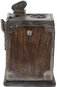 Biscottini Carillon vintage 9,7x9x15 cm carica manuale resina L7xPR9xH15 L7xPR9xH15