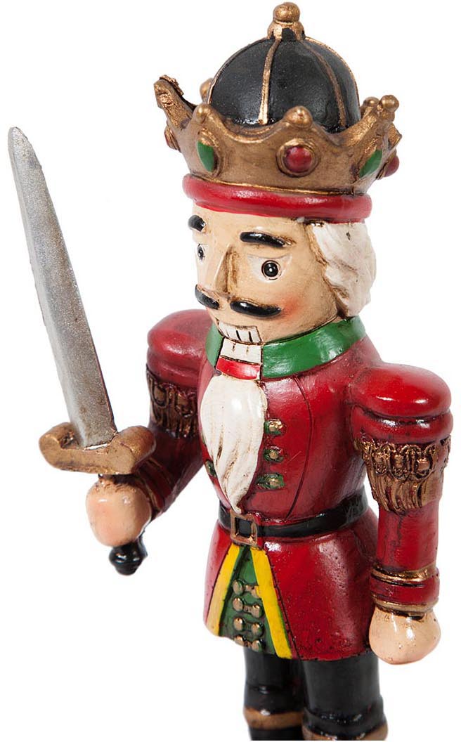 Biscottini Carillon vintage Uomo con spada carica manuale resina Offerta Speciale Qualità