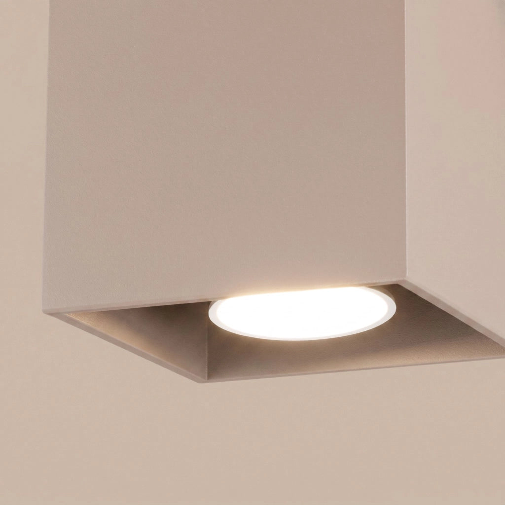 Plafoniera QUAD 1 taupe