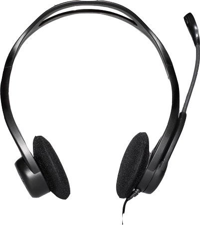 ORIGINAL Logitech Accessori per computer nero 981-000100 Headset 960