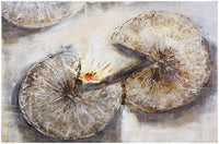 Biscottini Dipinto a mano olio su tela CONCHIGLIE 150