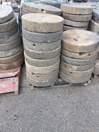 Biscottini Elemento di macina in pietra, misure assortite Vecchia ruota passato Offerta