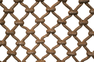 Biscottini Finestra finestrina grata in legno massello e in ferro antica e vecchia medievale con telaio da interno o da esterno