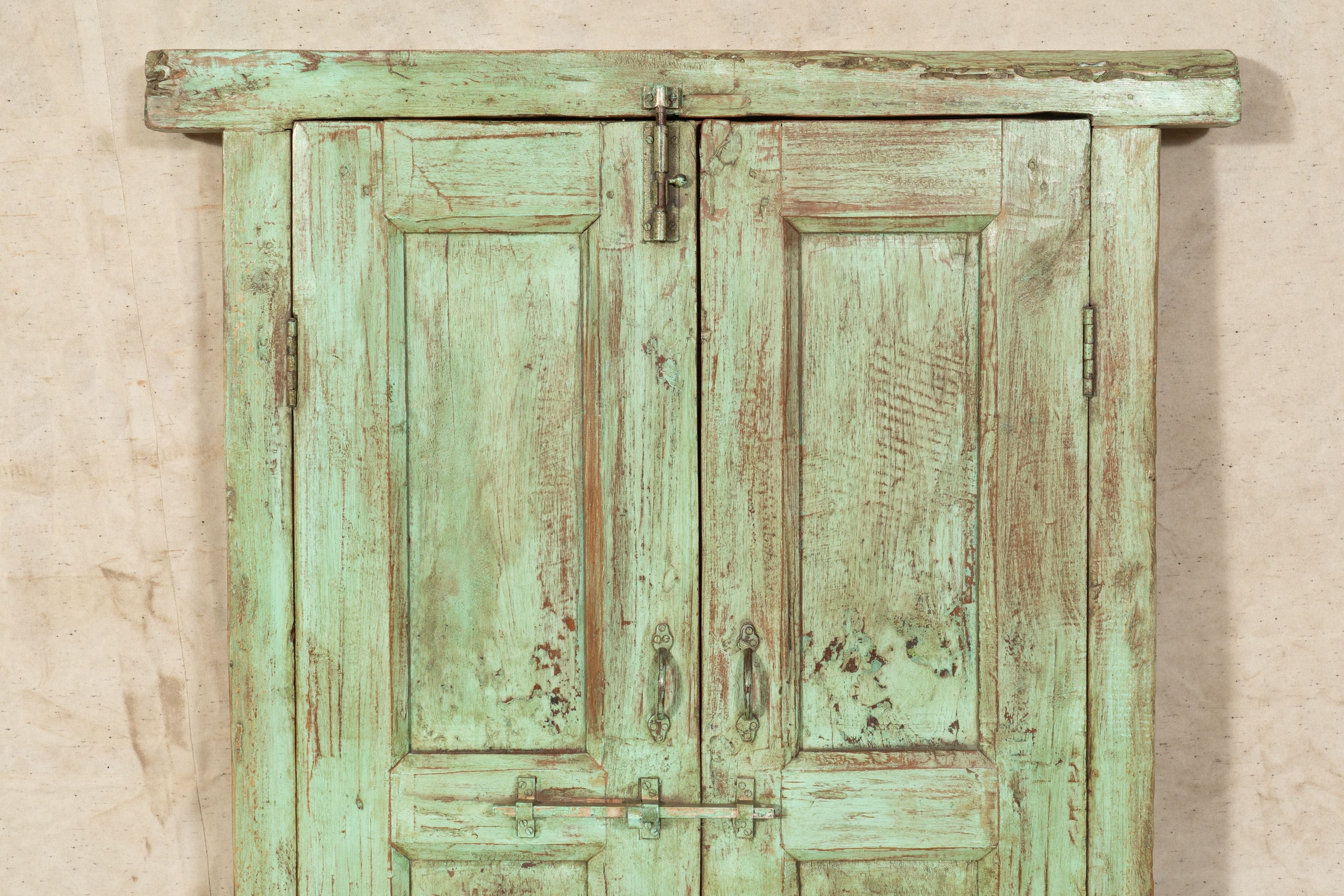 Biscottini Finestra finestrina grata porta in legno massello e in ferro antica e vecchia con telaio da interno o da esterno