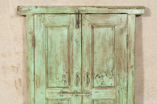 Biscottini Finestra finestrina grata porta in legno massello e in ferro antica e vecchia con telaio da interno o da esterno