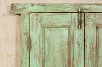 Biscottini Finestra finestrina grata porta in legno massello e in ferro antica e vecchia con telaio da interno o da esterno