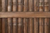 Biscottini Finestra finestrina grata porta in legno massello e in ferro antica e vecchia con telaio da interno o da esterno