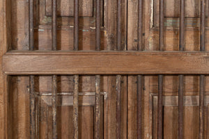 Biscottini Finestra finestrina grata porta in legno massello e in ferro antica e vecchia con telaio da interno o da esterno