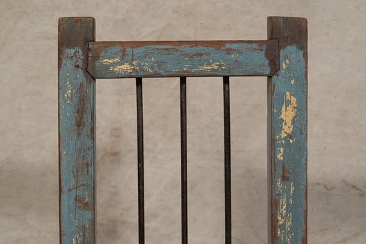 Biscottini Finestra finestrina grata porta in legno massello e in ferro antica e vecchia con telaio da interno o da esterno