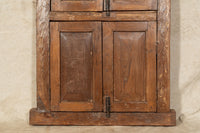 Biscottini Finestra finestrina grata porta in legno massello e in ferro antica e vecchia con telaio da interno o da esterno