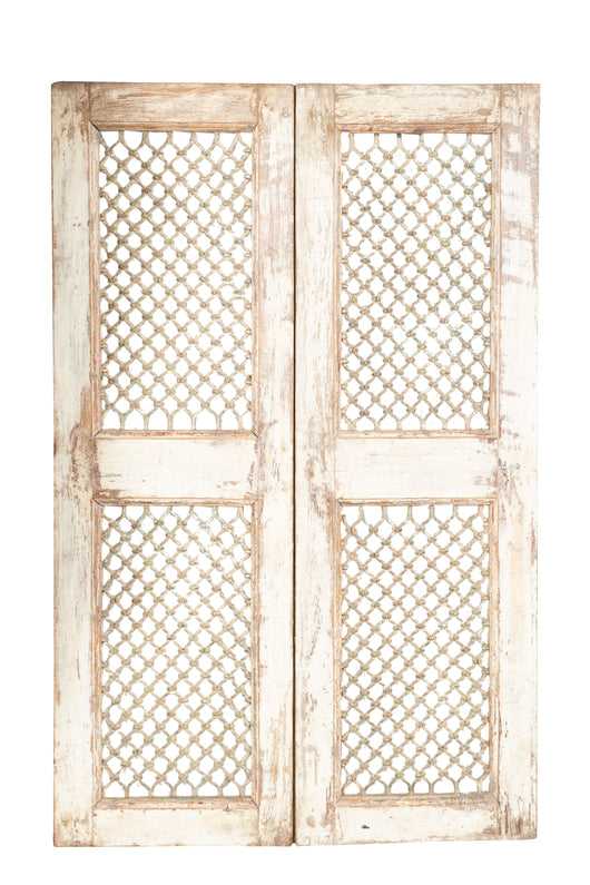 Biscottini Finestra finestrina grata porta in legno massello e in ferro antica e vecchia con telaio da interno o da esterno