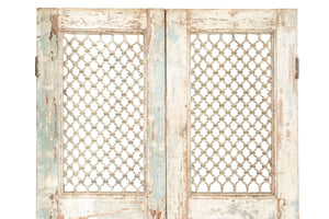 Biscottini Finestra finestrina grata porta in legno massello e in ferro antica e vecchia con telaio da interno o da esterno