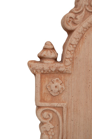 Biscottini Fontana a muro da parete da appendere in Terracotta 100% Made in Italy Lavorata a Mano