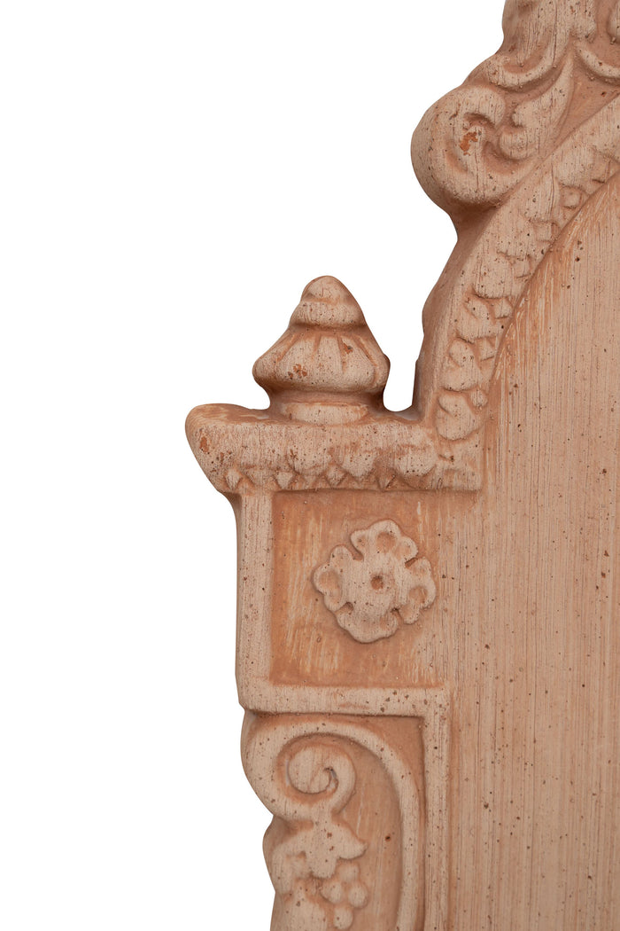 Biscottini Fontana a muro da parete da appendere in Terracotta 100% Made in Italy Lavorata a Mano