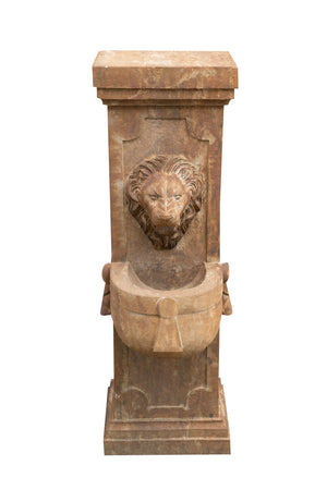 Biscottini Fontana a muro in pietra L40xPR59xH125 cm smontabile dimensioni realizzata