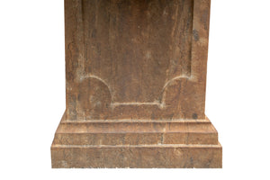 Biscottini Fontana a muro in pietra L40xPR59xH125 cm smontabile dimensioni realizzata