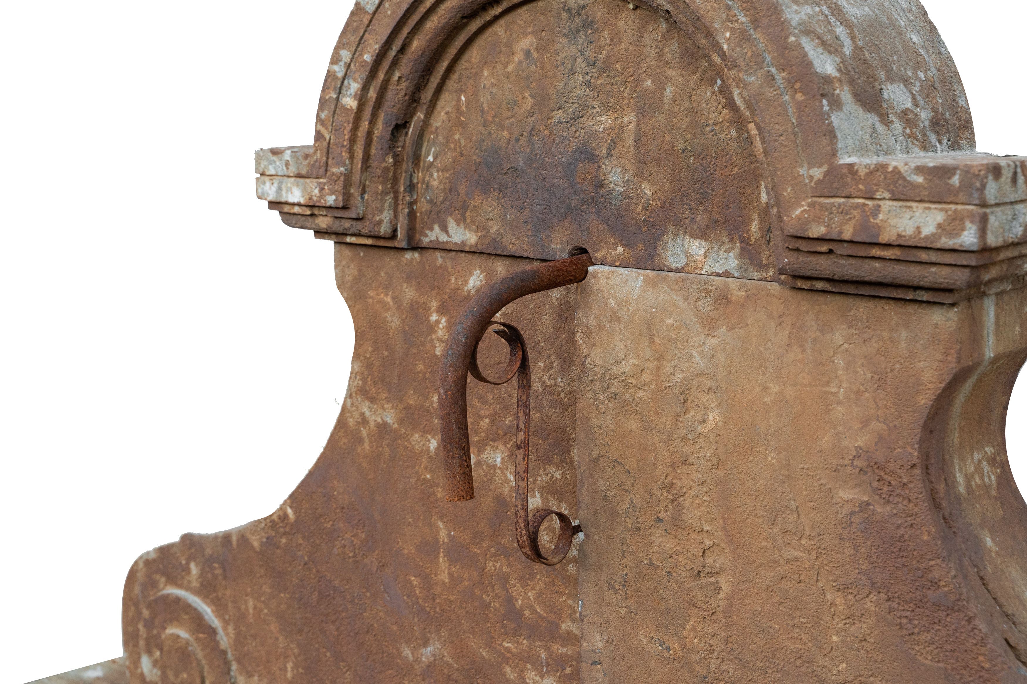 Biscottini Fontana a muro in pietra terra dimensioni lunghezza Offerta Speciale Qualità