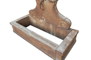 Biscottini Fontana a muro in pietra terra dimensioni lunghezza Offerta Speciale Qualità