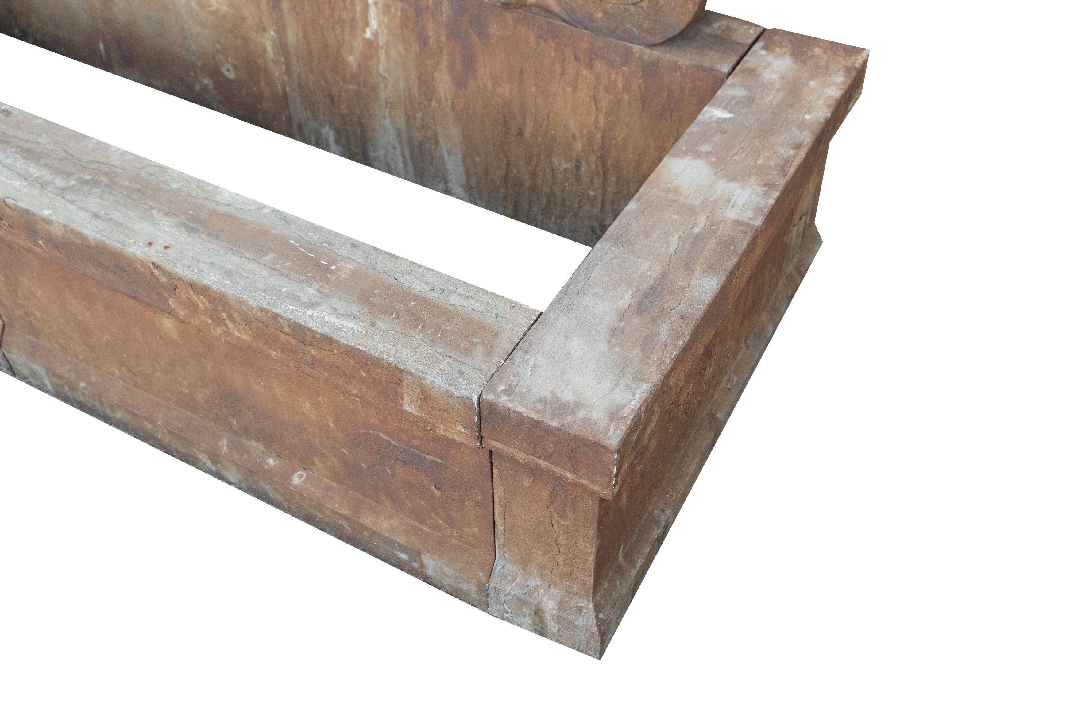 Biscottini Fontana a muro in pietra terra dimensioni lunghezza Offerta Speciale Qualità