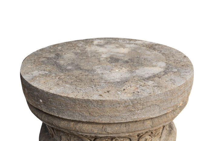 Biscottini Fontana con 8 Vasche in Pietra, L90xPR90xH160 cm Elegante otto giardino.