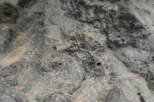 Biscottini Fontana di delfini in fusione di bronzo L190xPR150xH250 cm realizzate Offerta