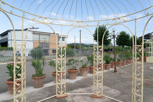 Biscottini Gazebo in ferro L300X300XH335 CM Molto solido stabile Offerta Speciale Qualità