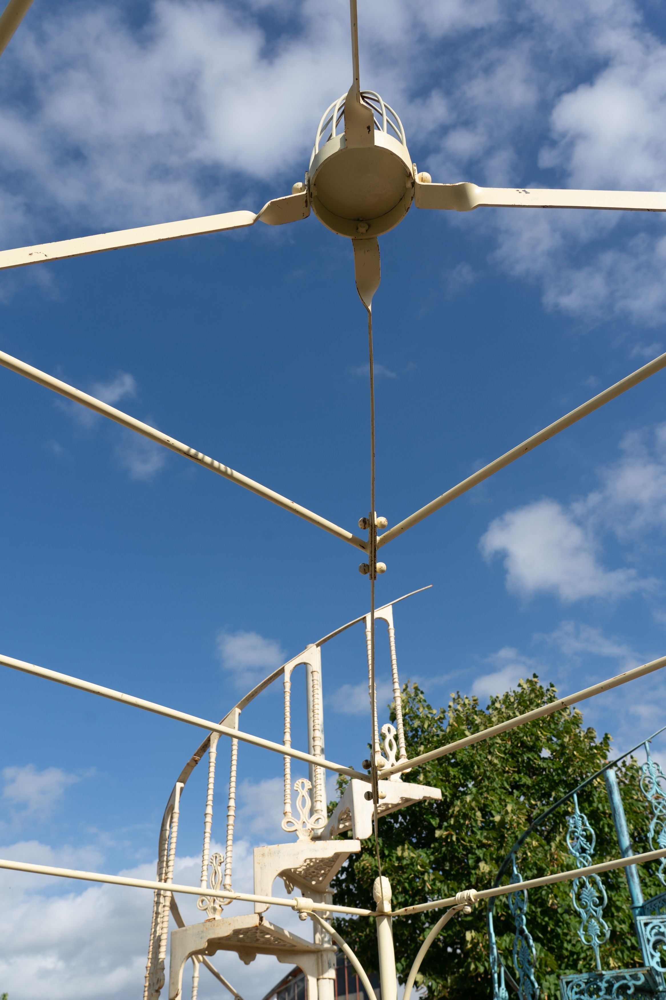 Biscottini Gazebo in ferro L300XPR300XH320 CM Molto solido stabile Offerta Speciale