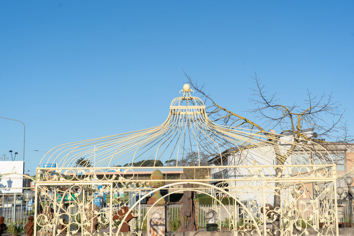 Biscottini Gazebo in ferro L300XPR300XH340 CM