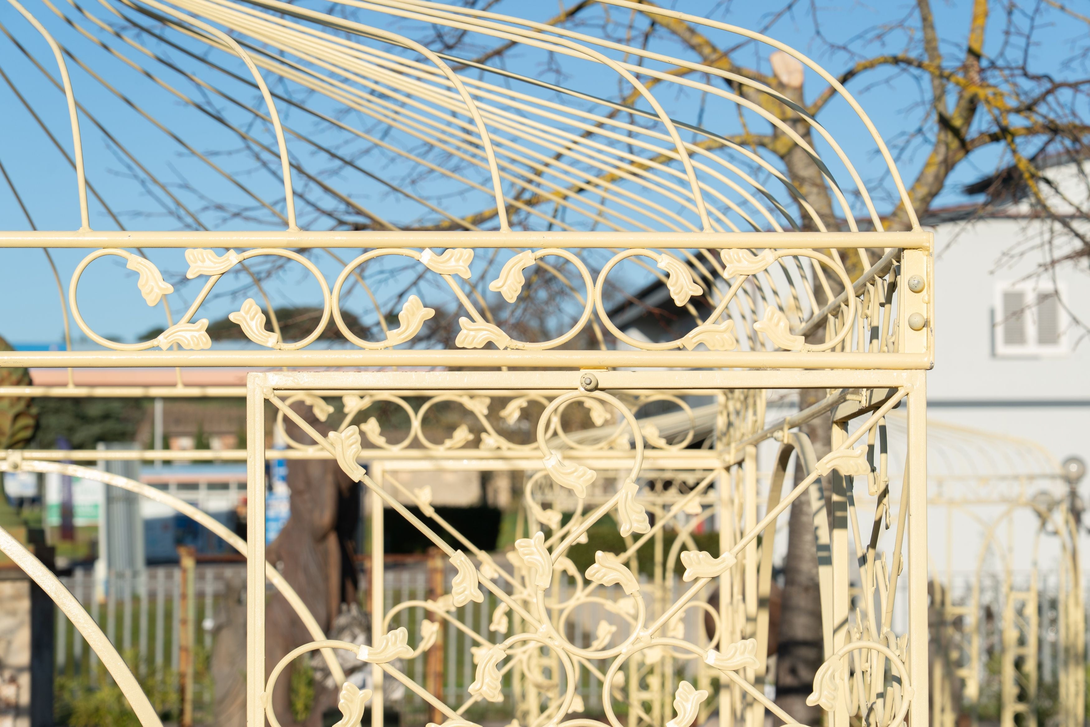 Biscottini Gazebo in ferro L300XPR300XH340 CM