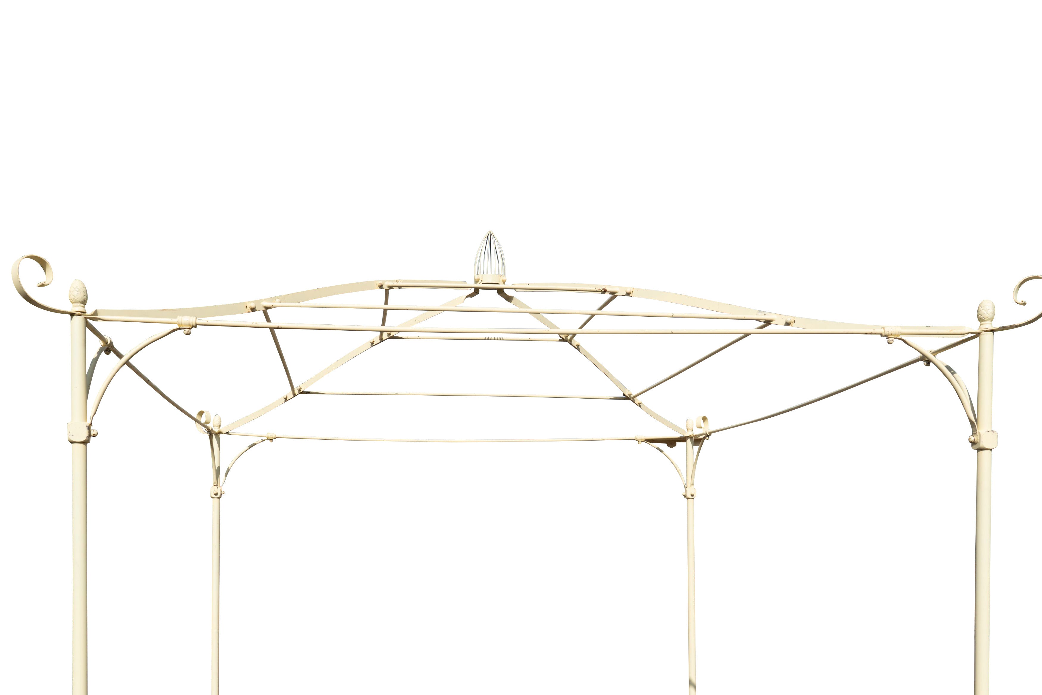Biscottini Gazebo in ferro L350XPR350XH330 CM Molto solido stabile Offerta Speciale