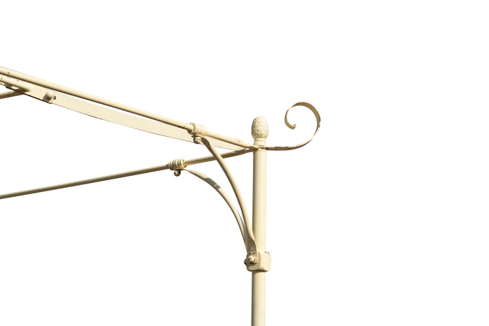 Biscottini Gazebo in ferro L350XPR350XH330 CM Molto solido stabile Offerta Speciale