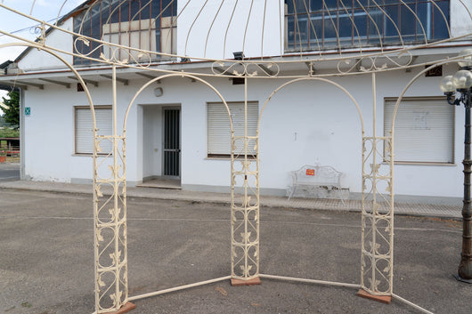 Biscottini Gazebo in ferro L350XPR350XH355 CM Molto solido stabile Offerta Speciale