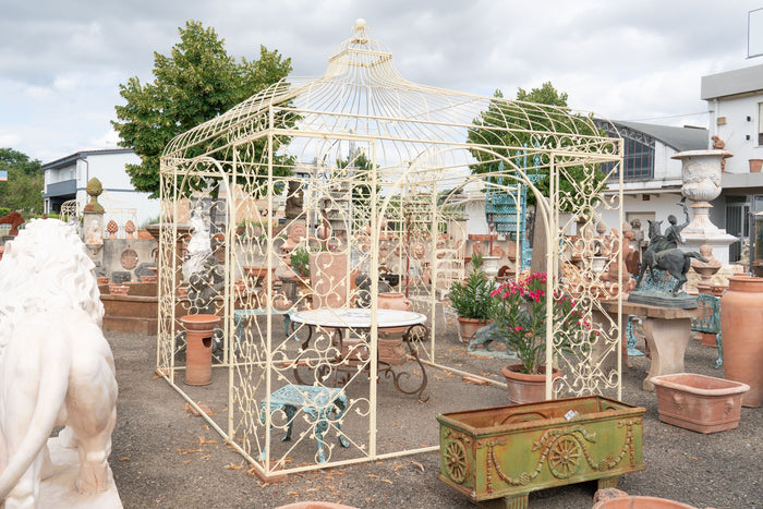 Biscottini Gazebo in ferro L400XPR400XH365 CM Molto solido stabile Offerta Speciale