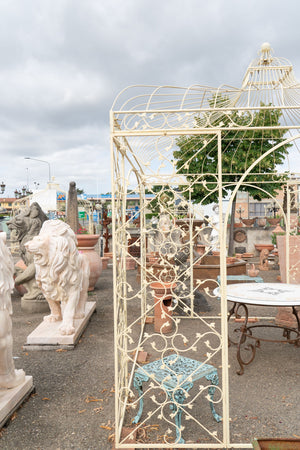 Biscottini Gazebo in ferro L400XPR400XH365 CM Molto solido stabile Offerta Speciale