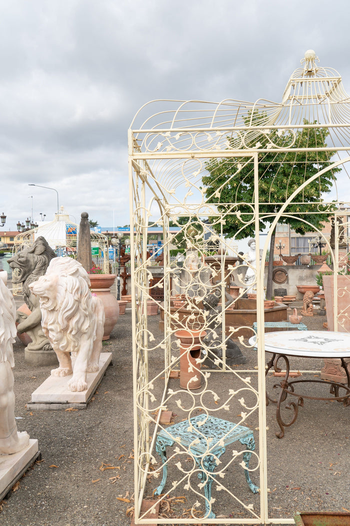 Biscottini Gazebo in ferro L400XPR400XH365 CM Molto solido stabile Offerta Speciale