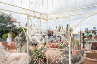 Biscottini Gazebo in ferro L400XPR400XH365 CM Molto solido stabile Offerta Speciale