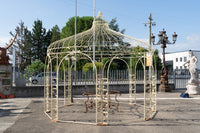 Biscottini Gazebo in ferro L400XPR400XH390 CM Molto solido stabile Offerta Speciale