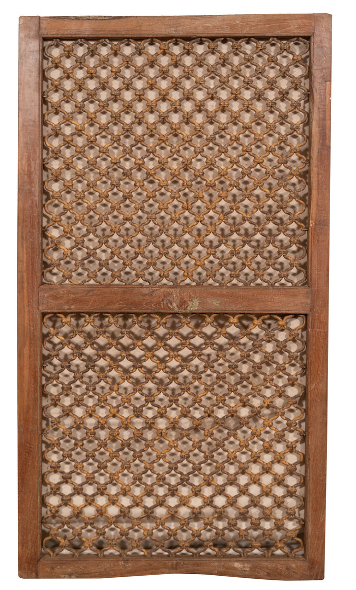 Biscottini Grata finestra finestrina porta in legno massello e in ferro antica e vecchia con telaio da interno o da esterno